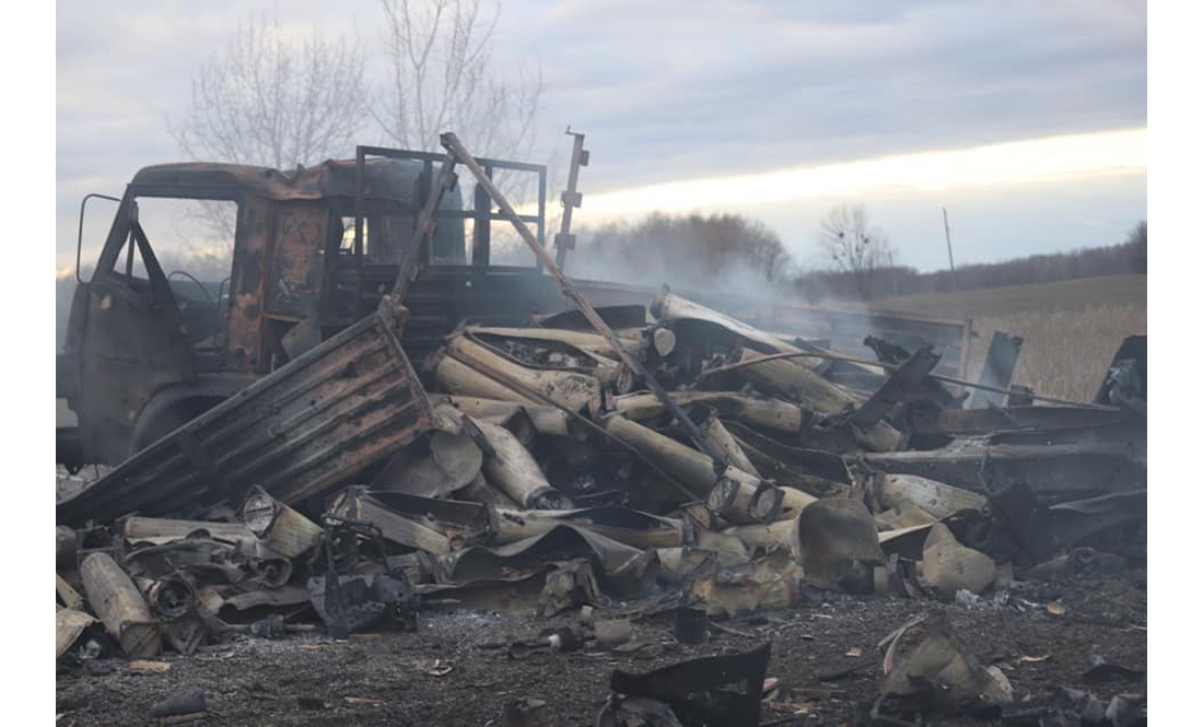 Генштаб показав як Тероборона на Чернігівщині громить техніку росіян