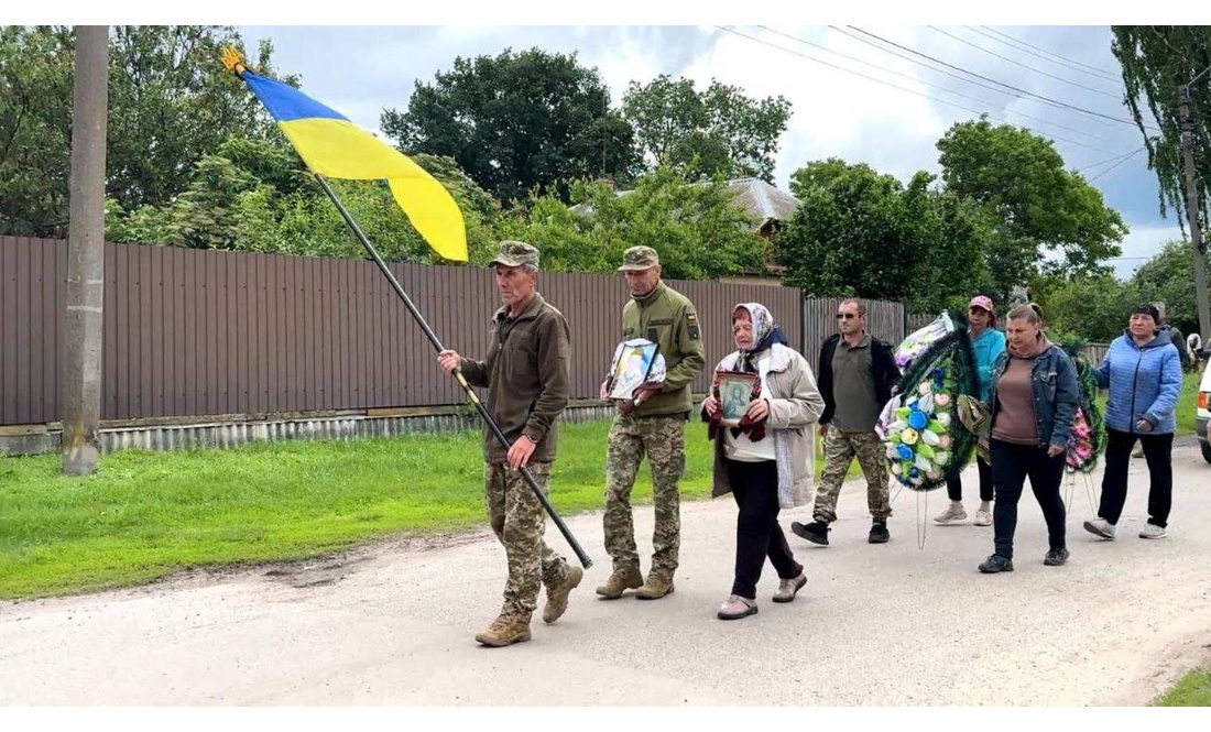 Додому повернули тіло загиблого два роки тому чернігівця