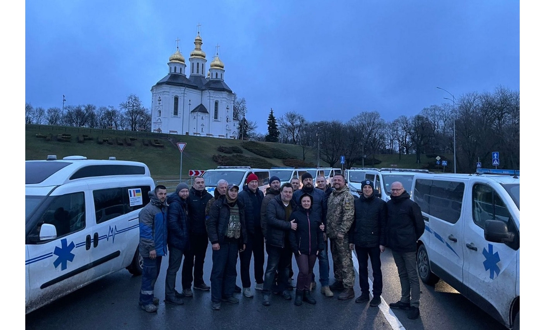 На Чернігівщину з Європи доставили автомобілі швидкої допомоги