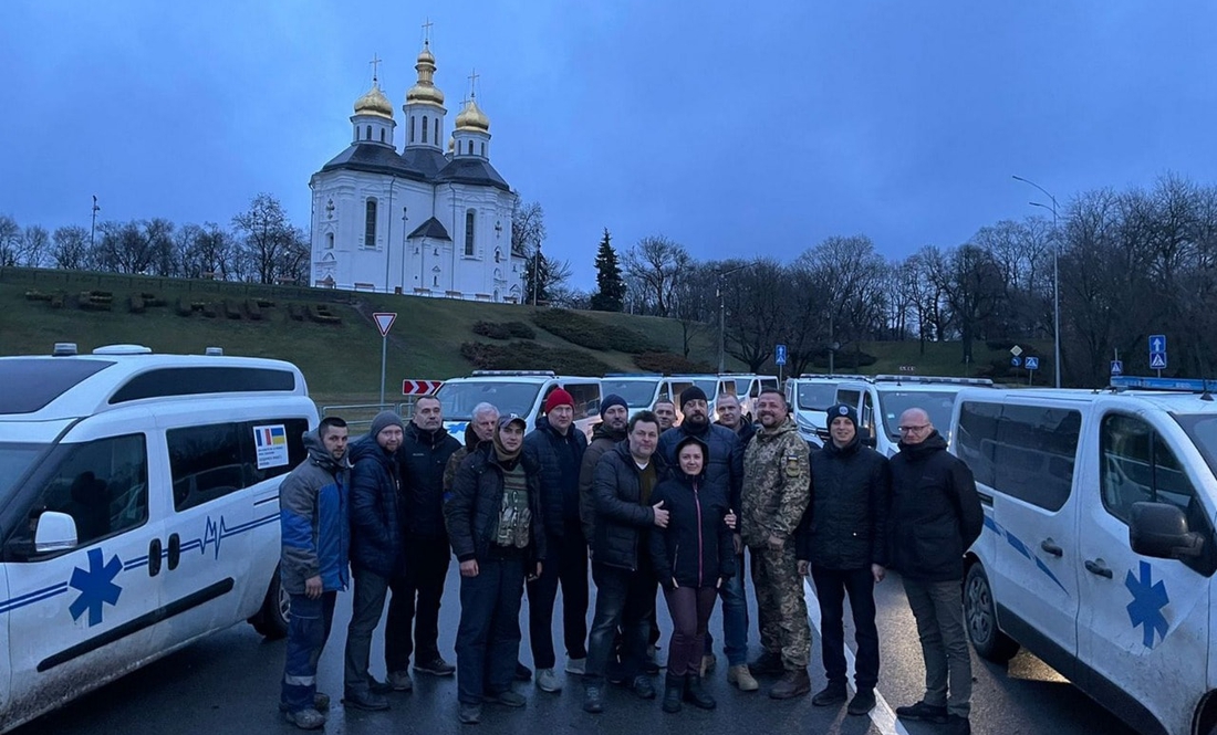 На Чернігівщину з Європи доставили автомобілі швидкої допомоги