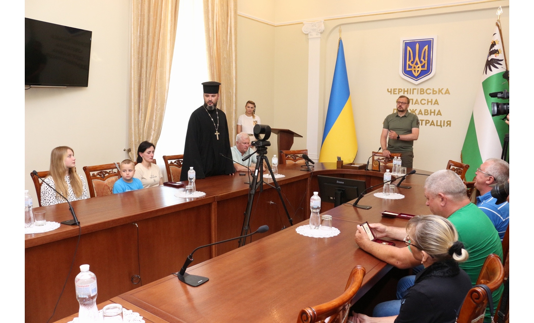 Родини бійців, які загинули за Україну, отримали державні нагороди