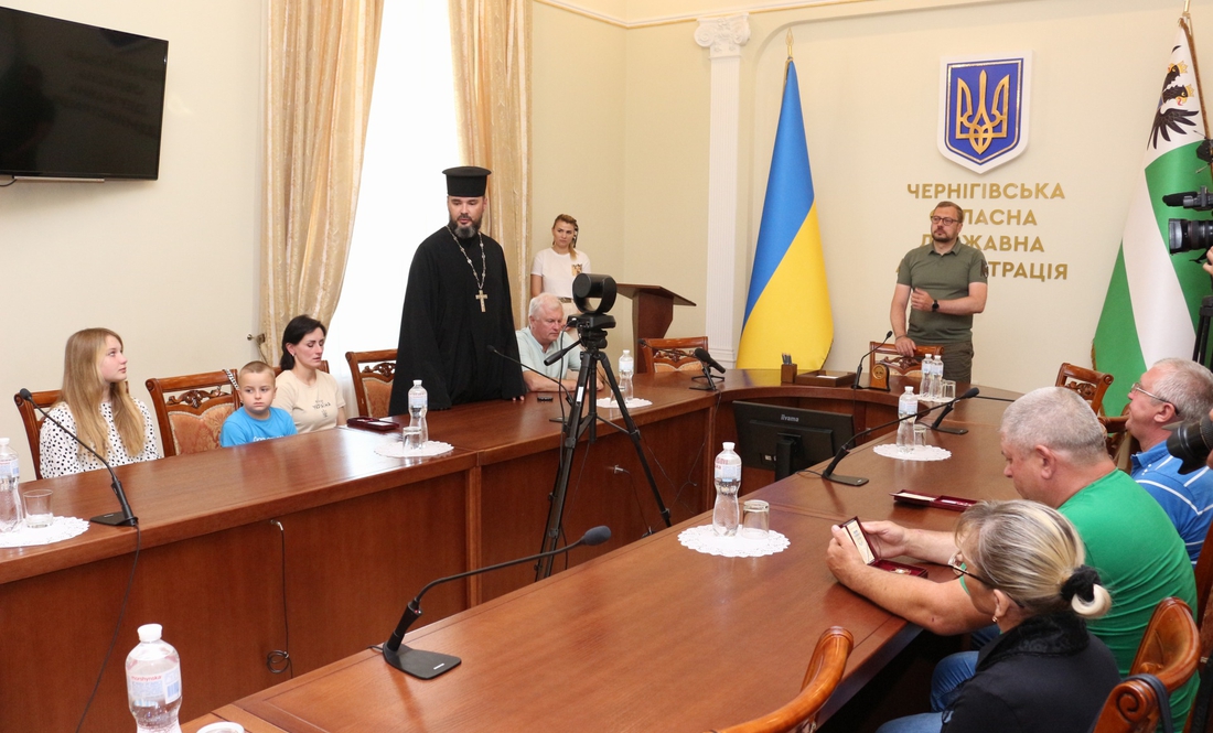 Родини бійців, які загинули за Україну, отримали державні нагороди