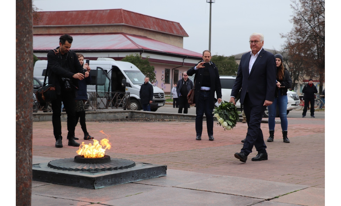 Президент Німеччини Франк-Вальтер Штайнмаєр на Чернігівщині