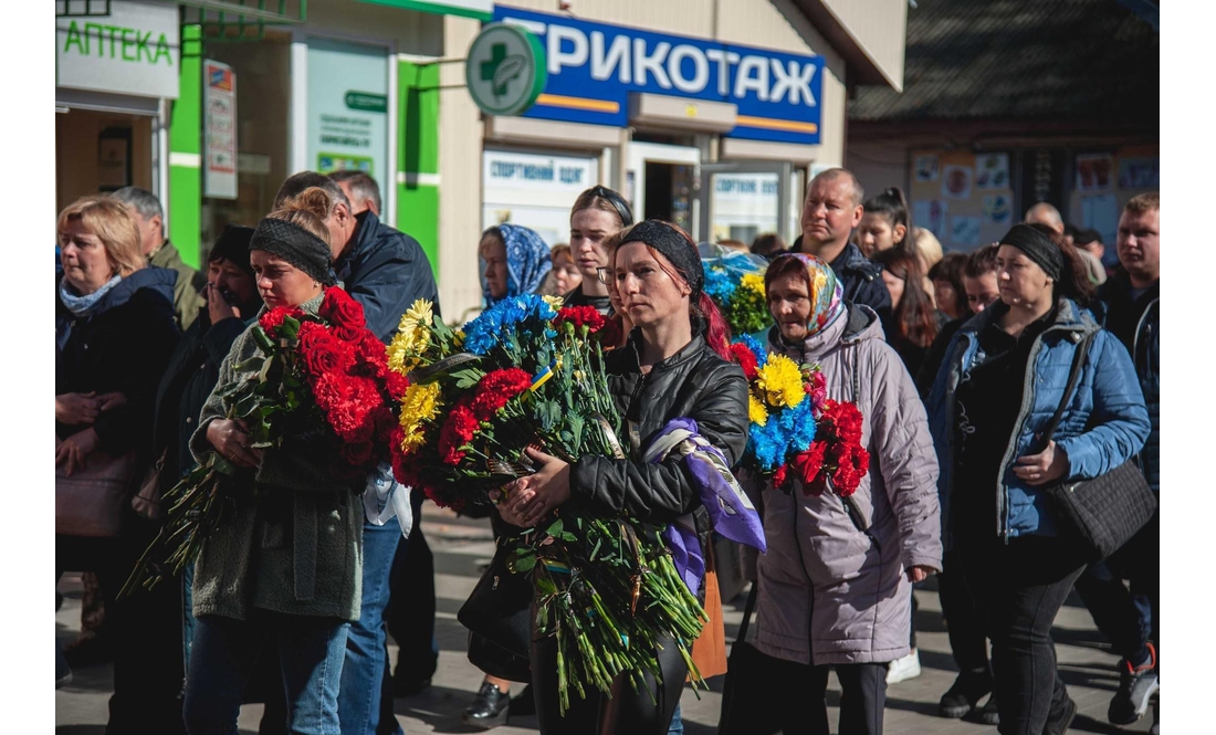 У Ніжині поховали загиблого під Лиманом бійця