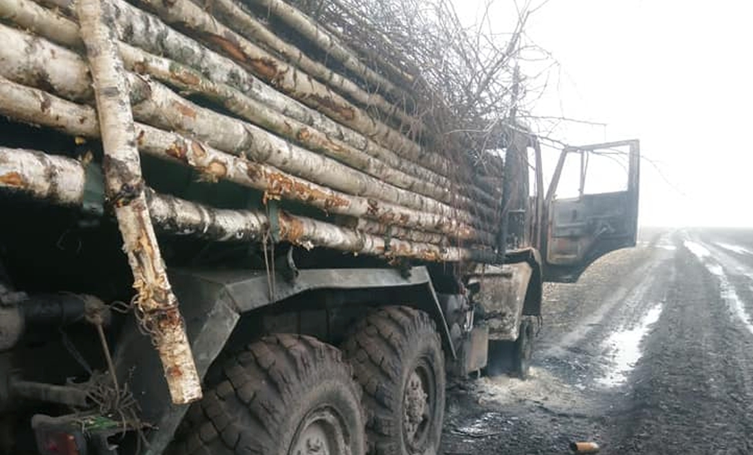 Укріплювали броню деревами: нові фото потрощеної російської техніки біля Чернігова