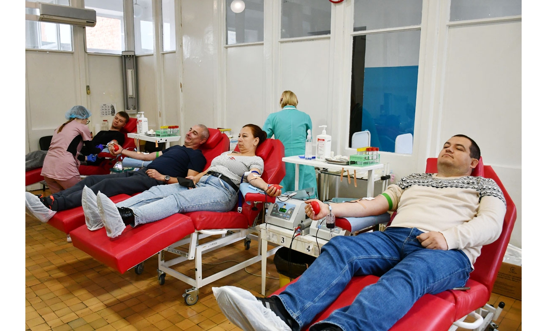 Більше пів сотні чернігівських енергетиків стали донорами крові