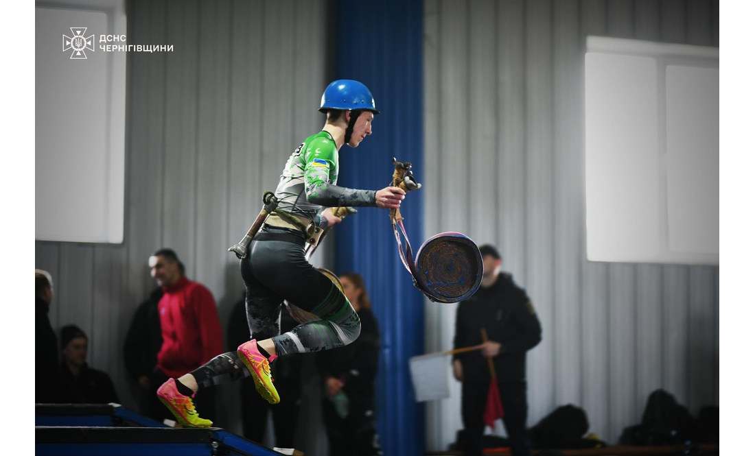 Чернігівські пожежники привезли медалі з Чемпіонату України