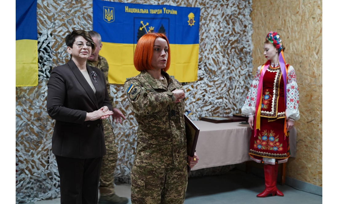 У Чернігові нацгвардійцям вручили нагороди