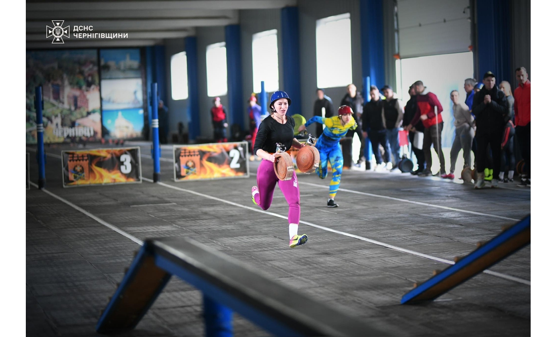 Чернігівські пожежники привезли медалі з Чемпіонату України