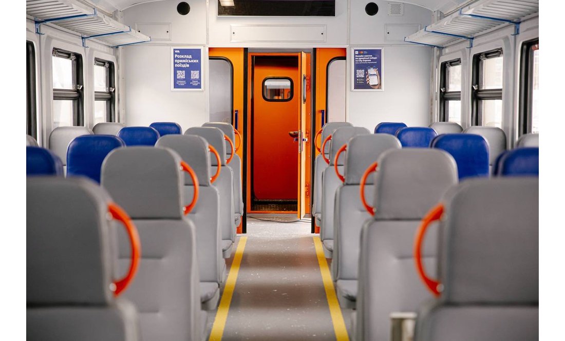 Модернізована електричка від Укрзалізниці вийшла на маршрут через Ніжин