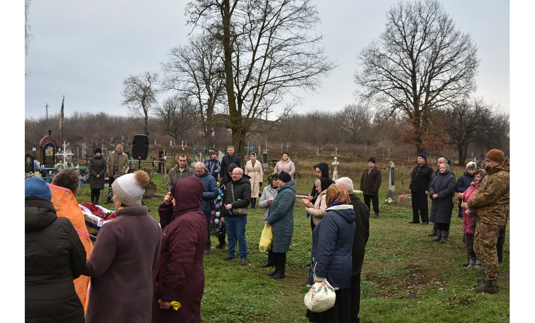 Навідник гармати помер вдома: громада прощалася з 51-річним захисником