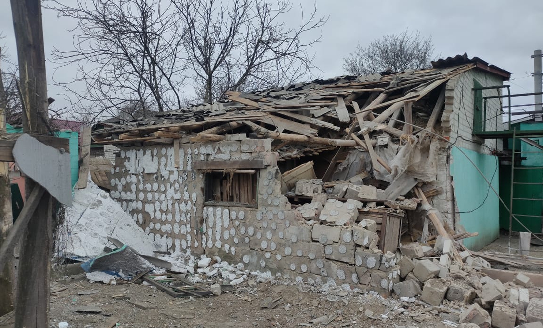 Фото знищеного росіянами села біля Чернігова