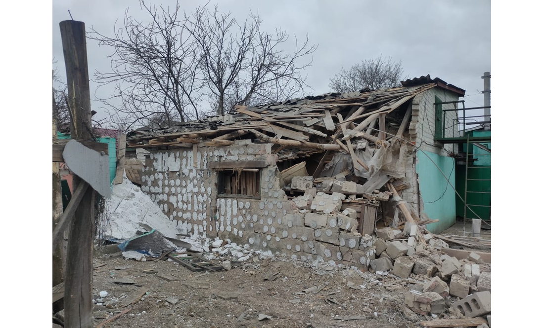 Фото знищеного росіянами села біля Чернігова