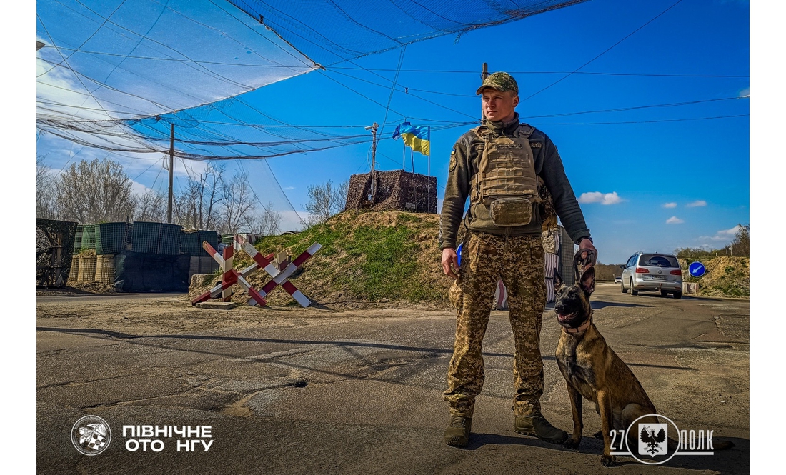 Гвардійці показали своїх чотирилапих напарників: як служать на Чернігівщині