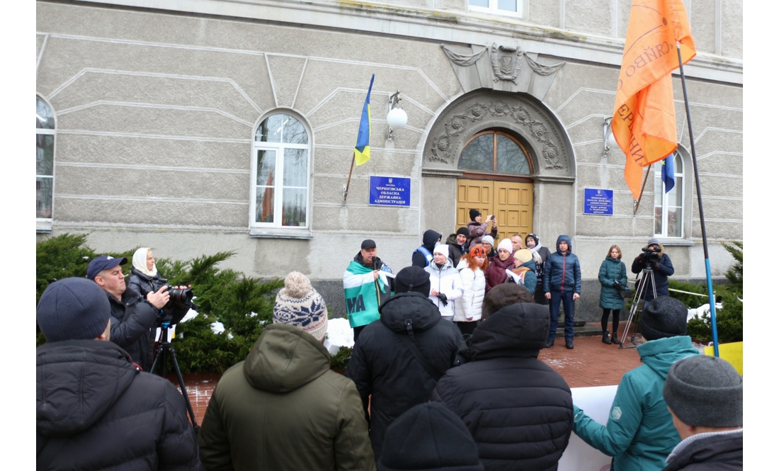 Малий бізнес не хоче касових апаратів: у Чернігові знову мітингували підприємці