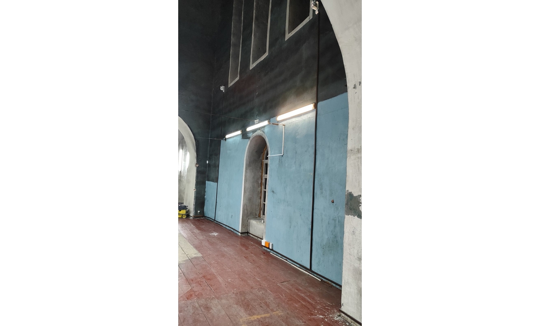 У Чернігові прибрали на хорах Спаського собору