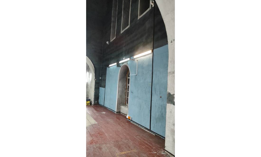 У Чернігові прибрали на хорах Спаського собору