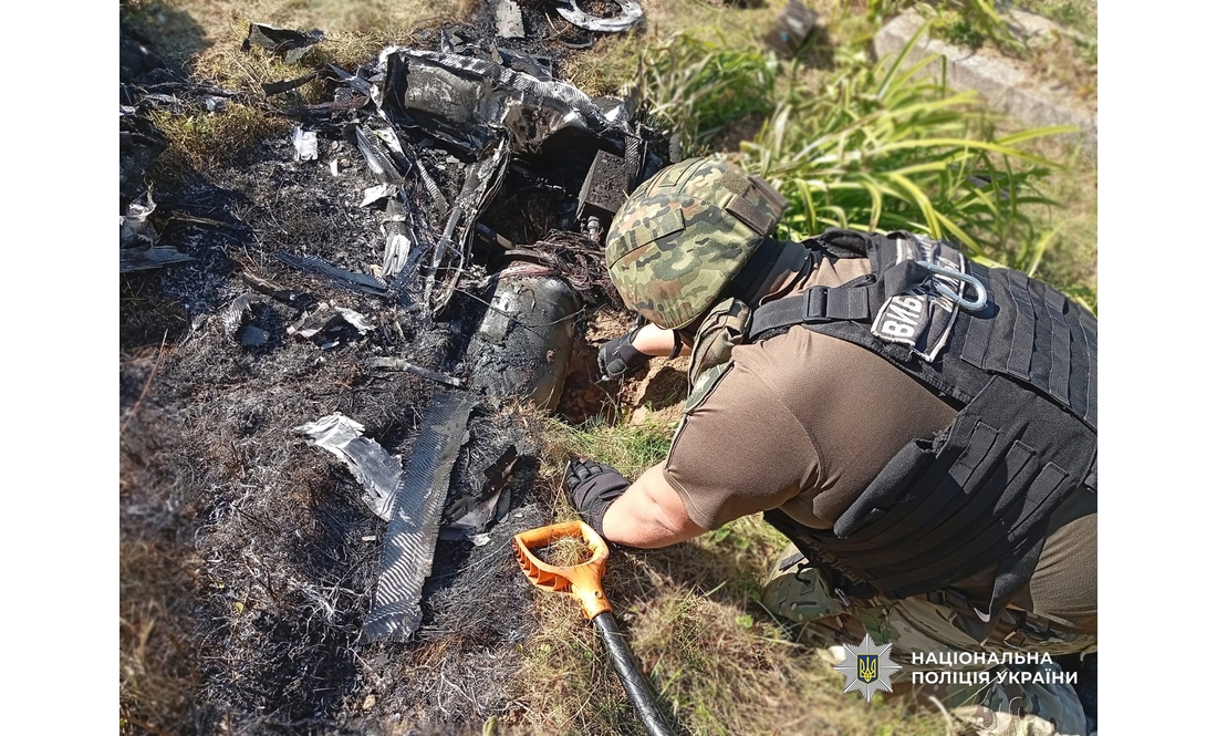 На Чернігівщині знищили нерозірвані боєприпаси з безпілотників рф