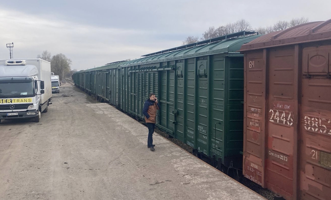 Вперше з початку війни до Чернігова прибули потяги - пасажирський та вантажний