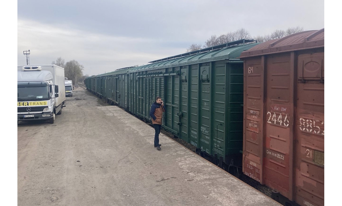 Вперше з початку війни до Чернігова прибули потяги - пасажирський та вантажний