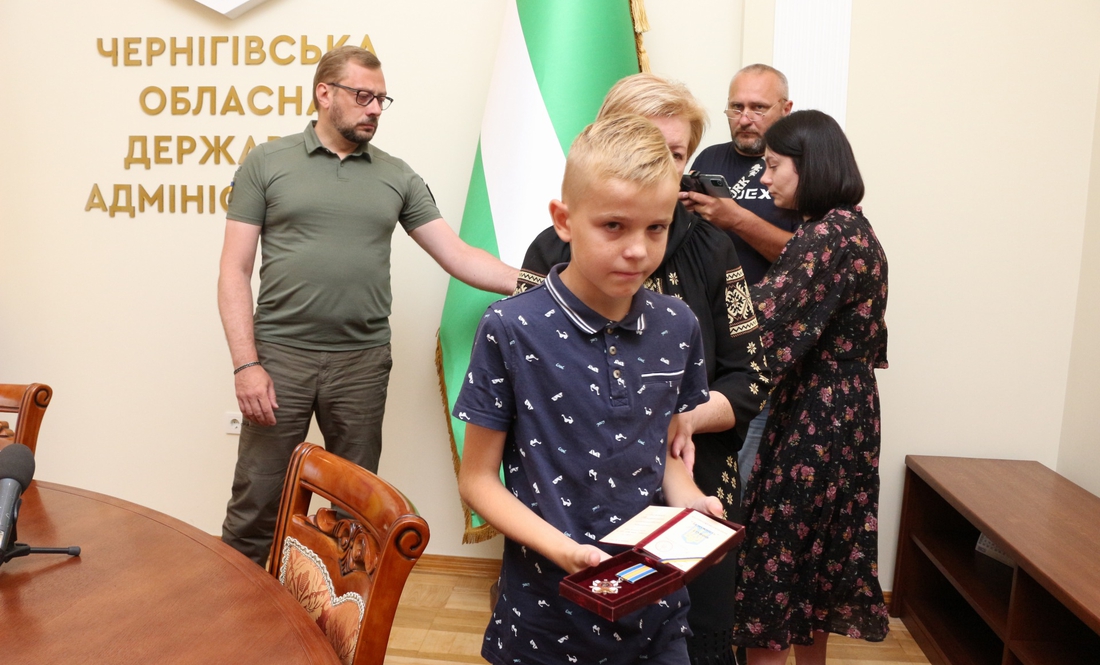 Родини бійців, які загинули за Україну, отримали державні нагороди