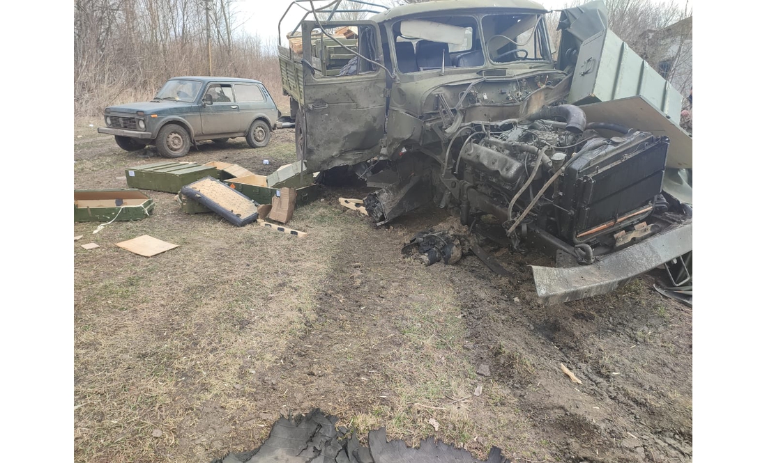 Оборонці Чернігова показали знищену за добу російську техніку