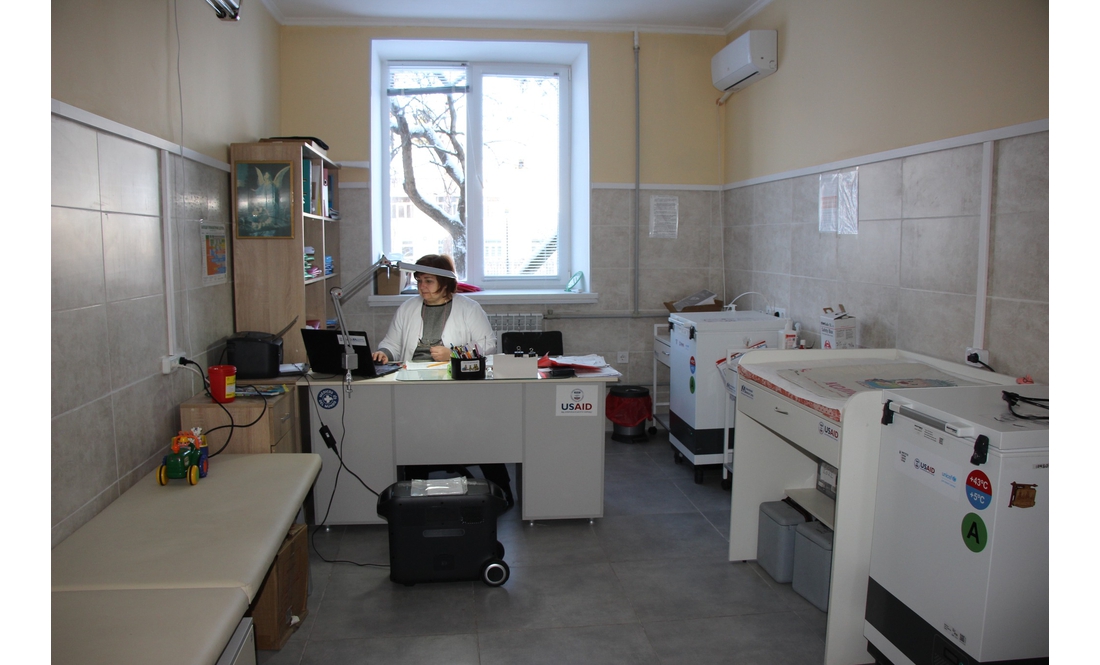 У "первинці" на прикордонні відремонтували медичні кабінети