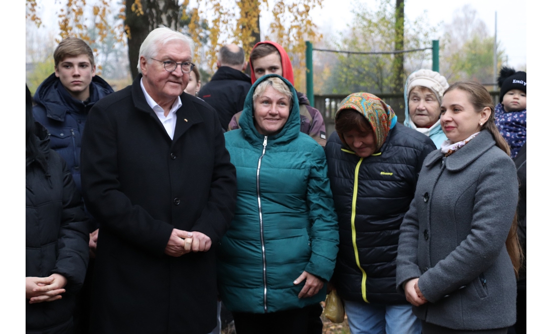 Президент Німеччини Франк-Вальтер Штайнмаєр на Чернігівщині