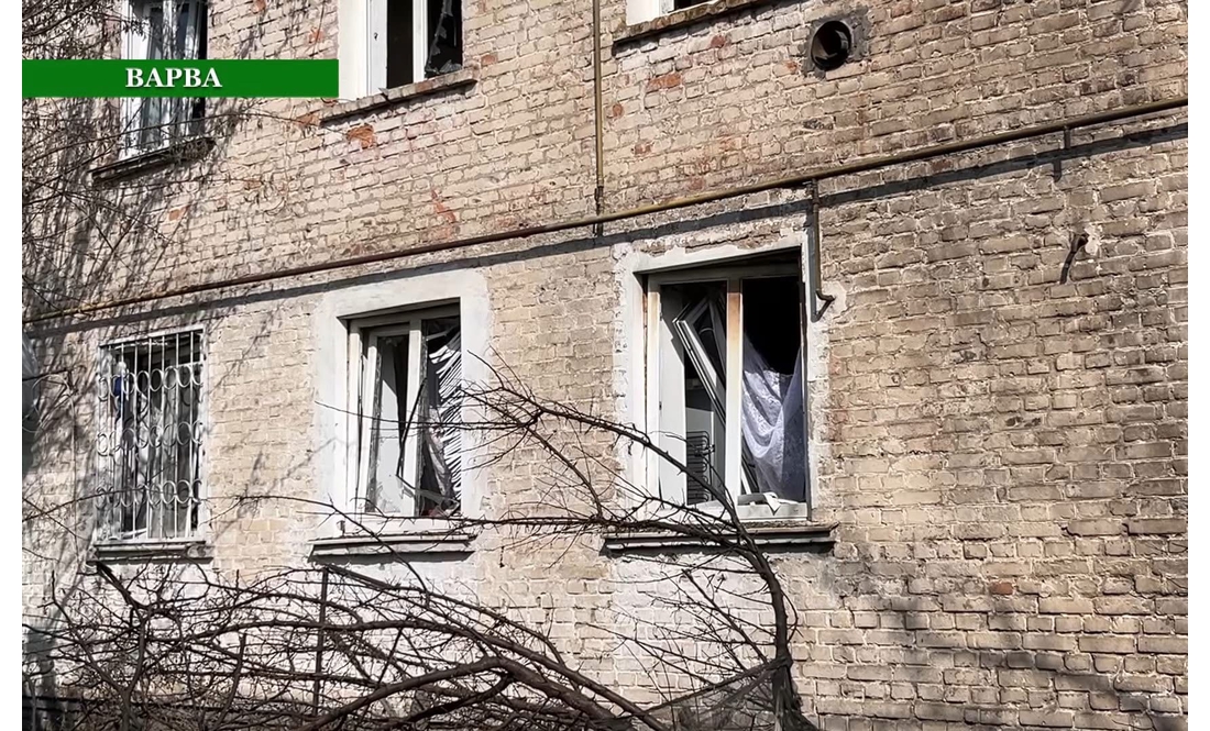 У громаді показали, якої шкоди наробив російський безпілотник вночі