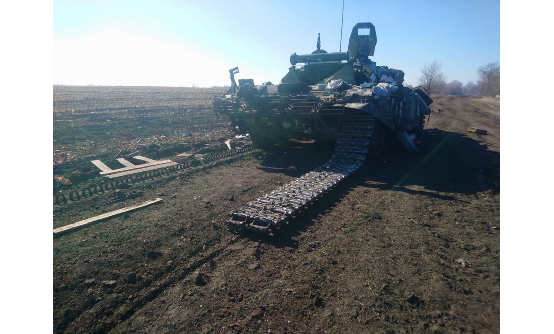 ОК «Північ» показало чергову порцію знищеної російської техніки на Чернігівщині