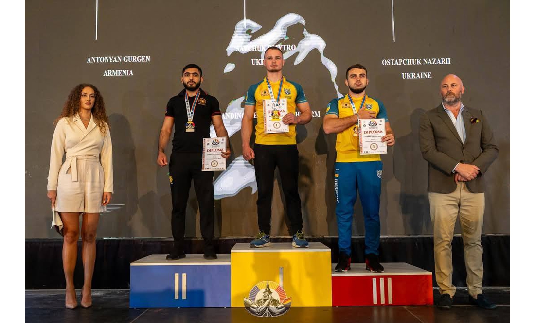 Рукоборець з Ніжинщини привіз додому дві медалі з Європи