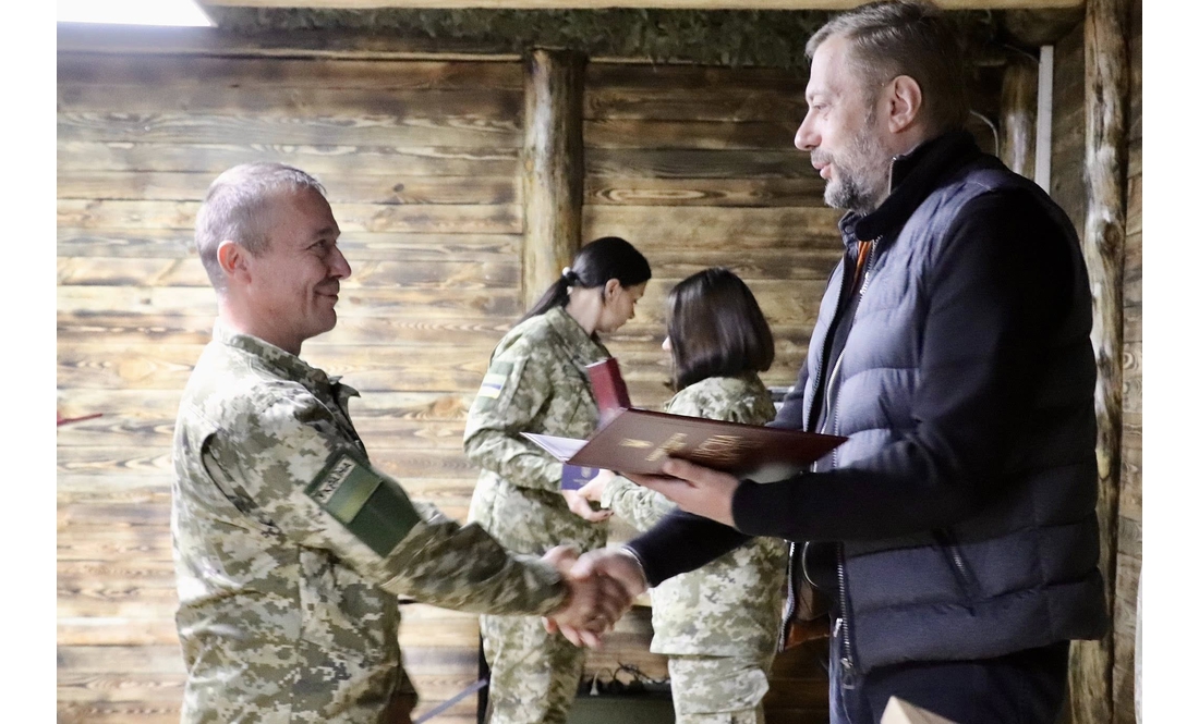 На Чернігівщину прикордонникам передали урядові нагороди