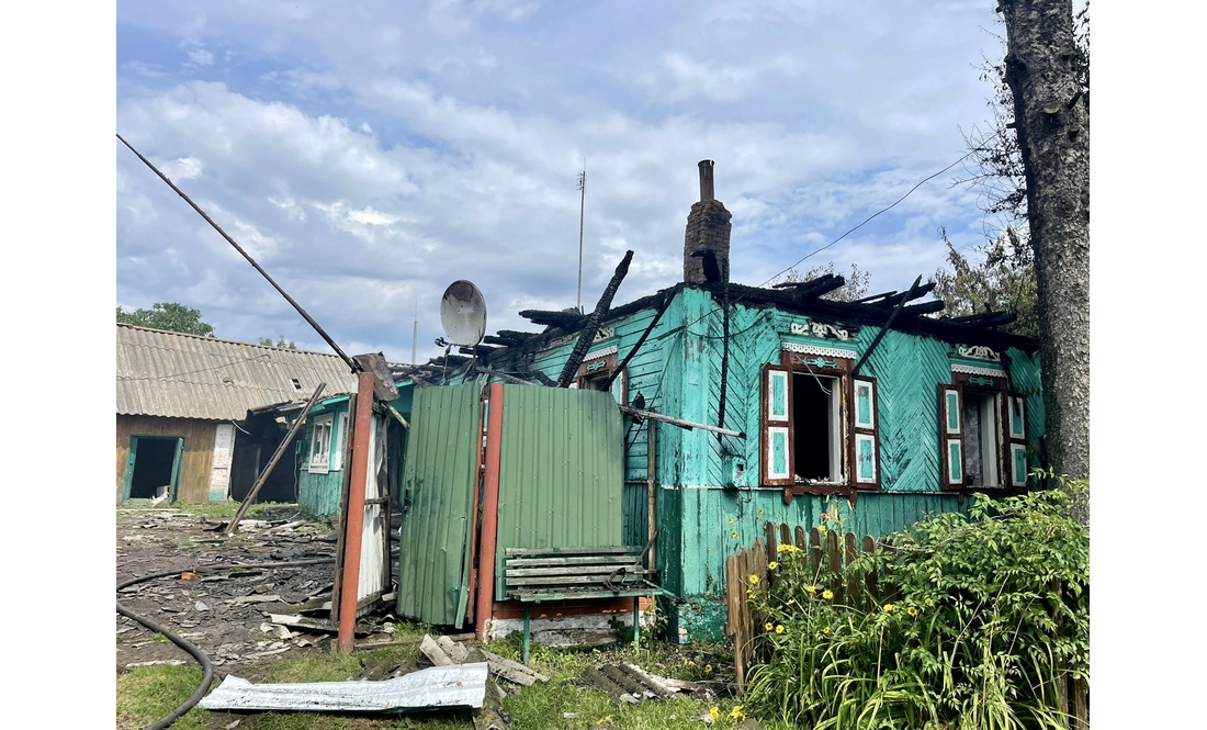 Ворожий безпілотник поцілив у будинок переселенців
