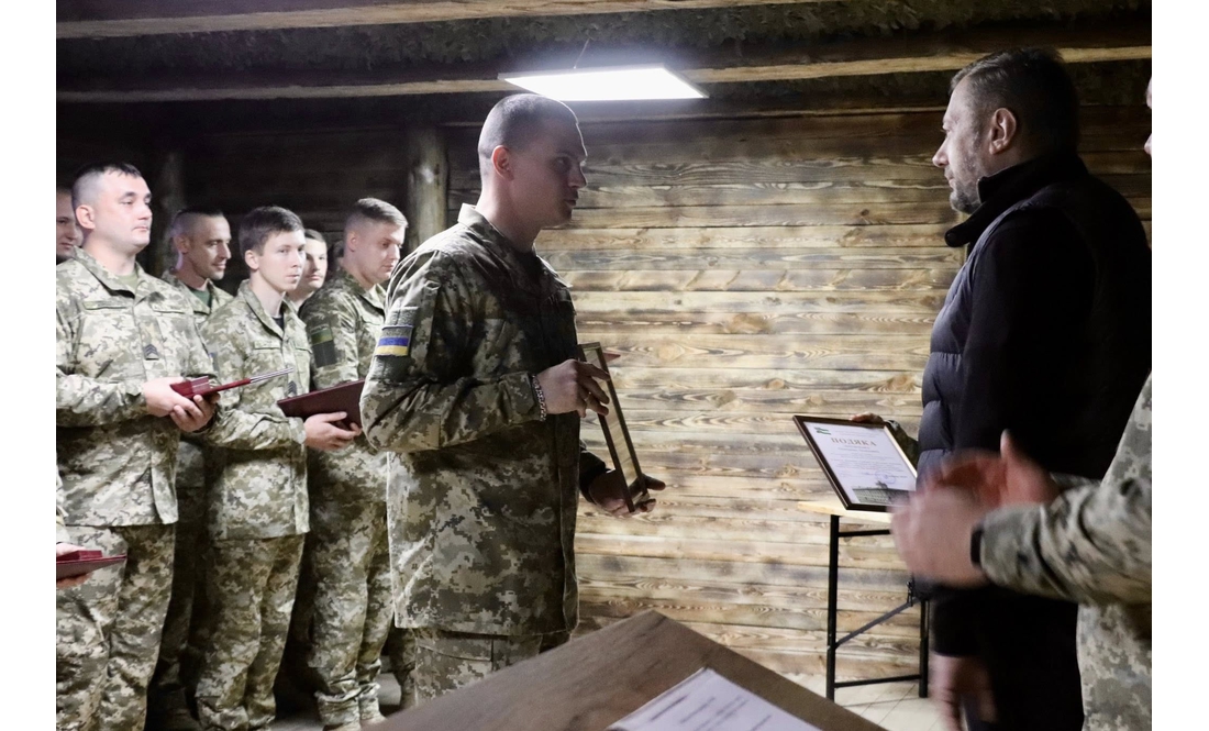 На Чернігівщину прикордонникам передали урядові нагороди