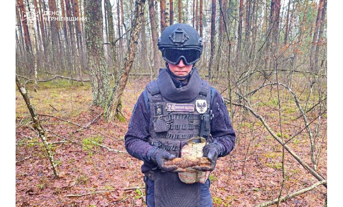 На півночі Чернігівщини сапери знищили арсенал часів Другої світової