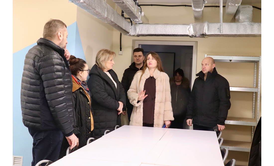 У гімназії в районному центрі на Чернігівщині облаштували протирадіаційне укриття