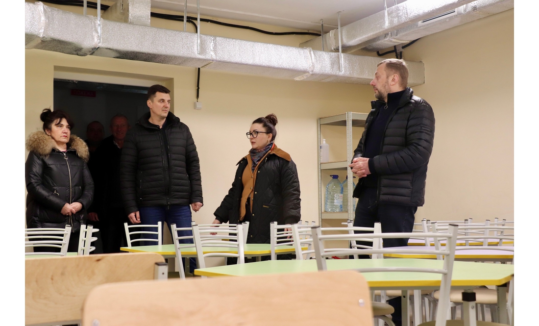 У гімназії в районному центрі на Чернігівщині облаштували протирадіаційне укриття