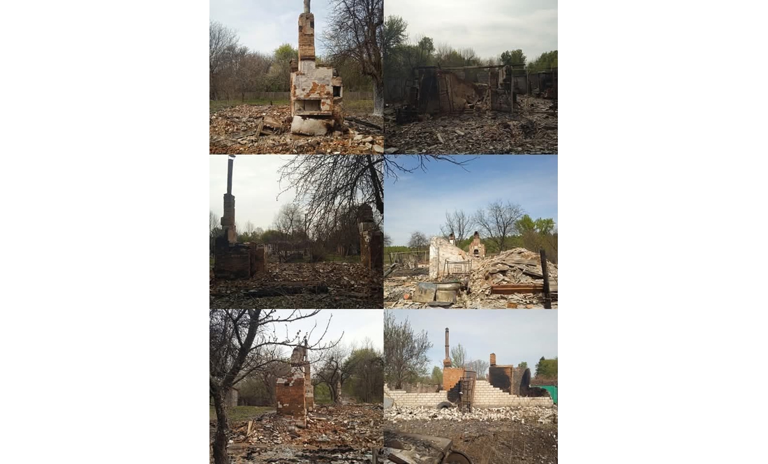 Чернігівська журналістка розповіла, як росіяни знищують прикордонну Сеньківку: «Жодного цілого будинку»