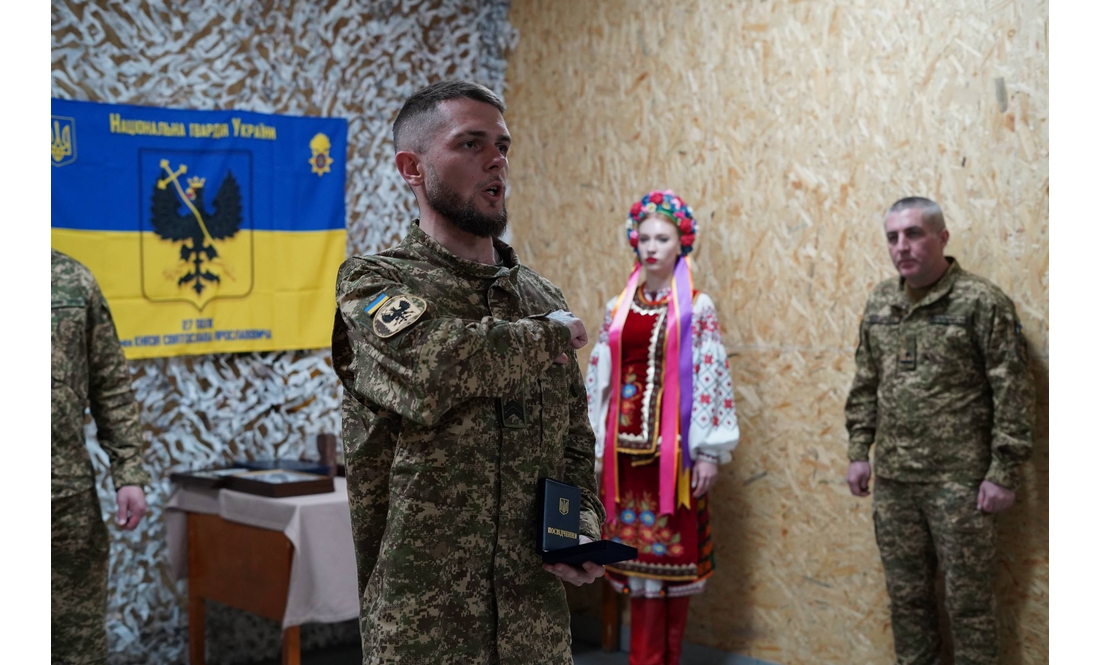 У Чернігові нацгвардійцям вручили нагороди