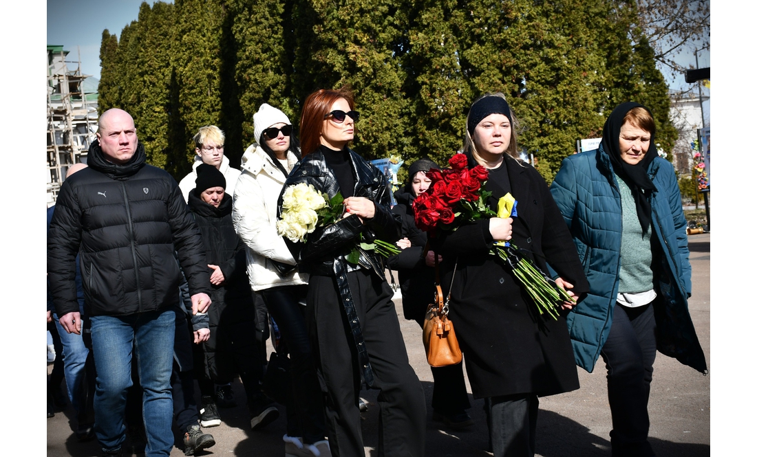 Містяни попрощалися з оборонцем Бахмута та Кліщіївки