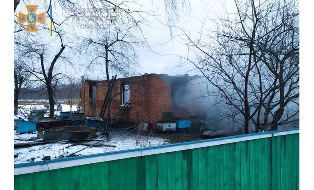 За добу у вогні на Чернігівщині загинуло 2 людей