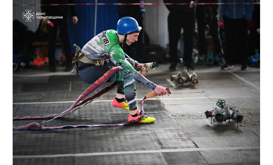 Чернігівські пожежники привезли медалі з Чемпіонату України