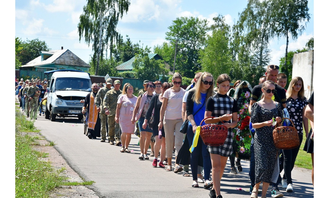 На Коропщині попрощалися із 32-річним захисником