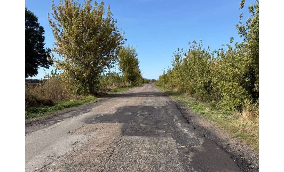 Бізнес взявся латати дороги в громаді