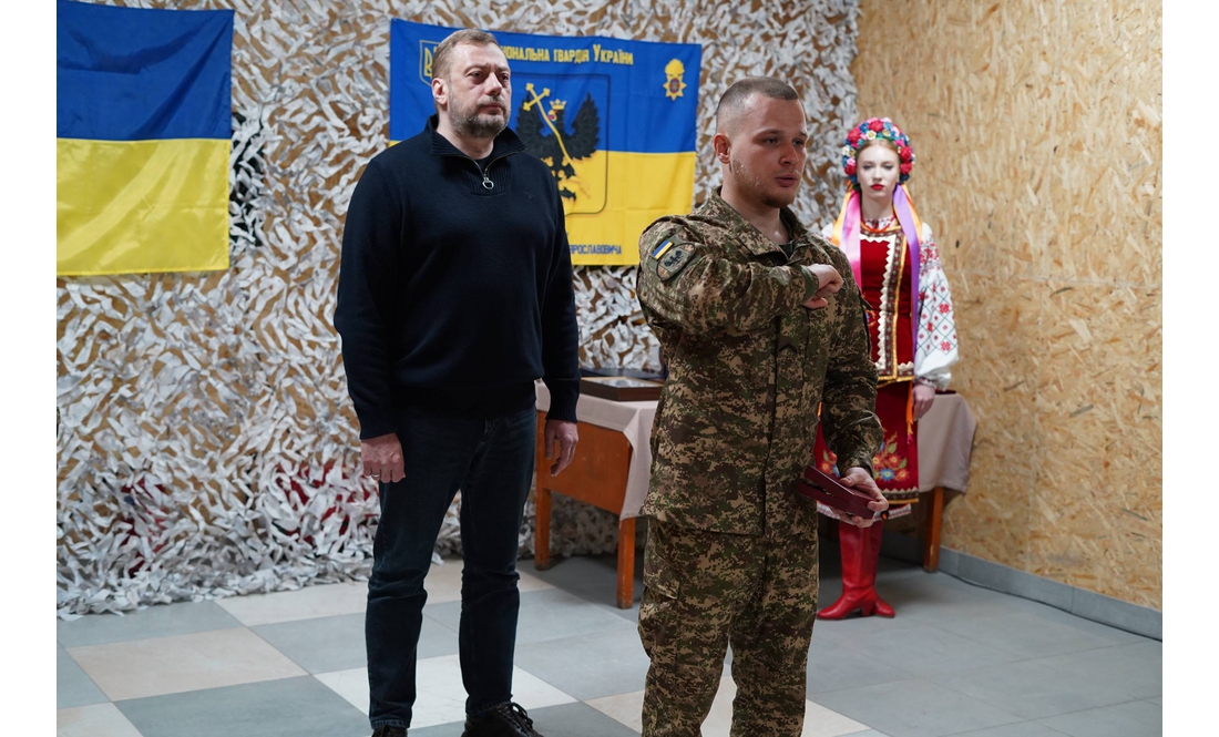 У Чернігові нацгвардійцям вручили нагороди