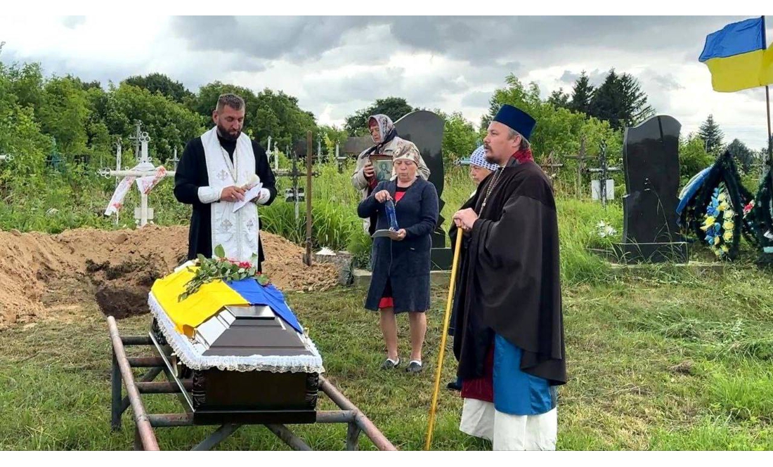 Додому повернули тіло загиблого два роки тому чернігівця