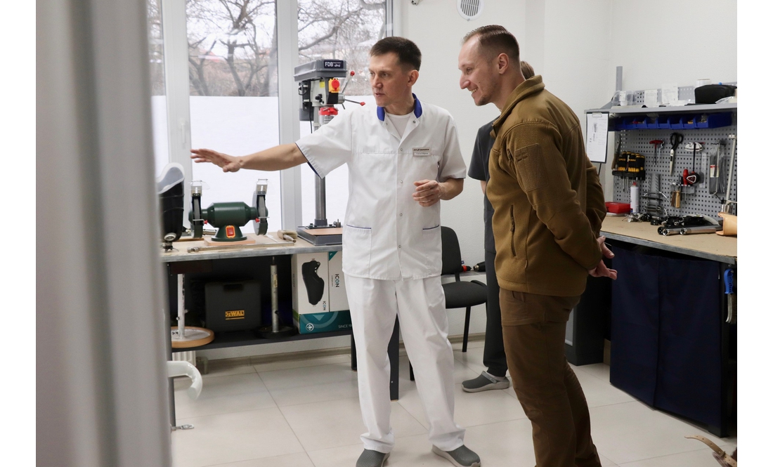 У Чернігові центр "Без обмежень" протезує нижні кінцівки, хоче працювати і з верхніми