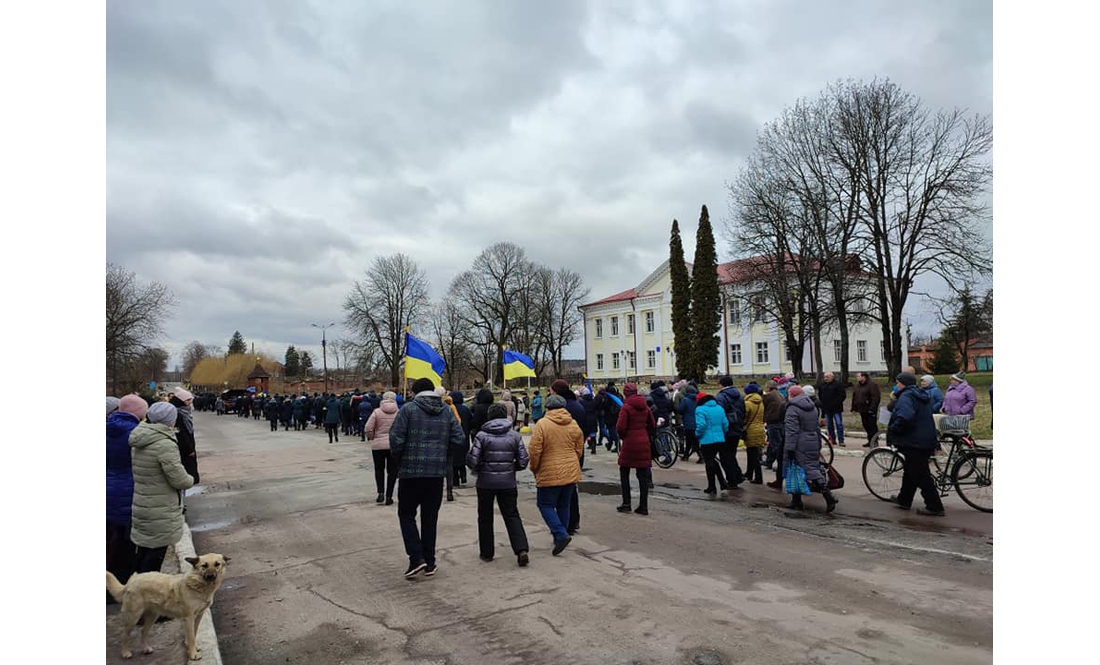 У Городні поховали загиблого на війні з Росією бійця