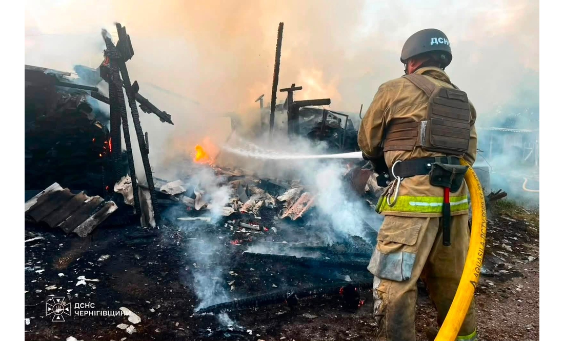 Чернігівщина: через ворожі атаки постраждала жінка