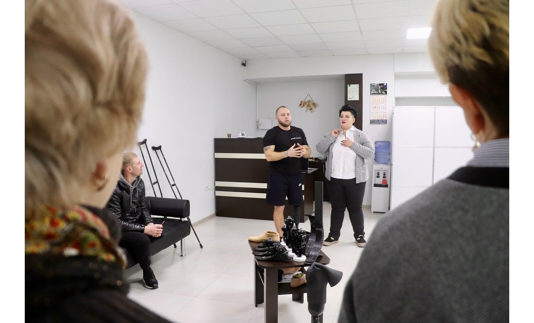 У Чернігові центр "Без обмежень" протезує нижні кінцівки, хоче працювати і з верхніми